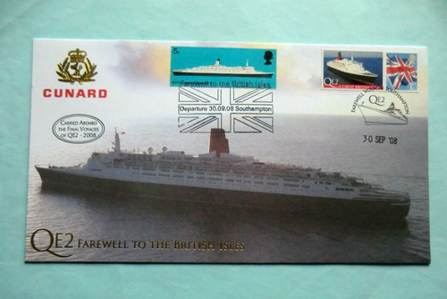 Cunard qe2 farewell british - farewell,