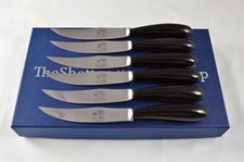6 Sheffield Steak Knives with