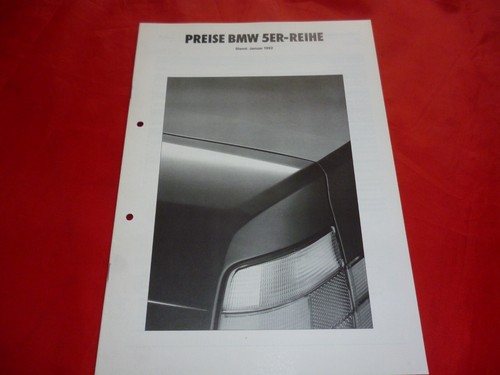 Bmw series e34 saloon - series,