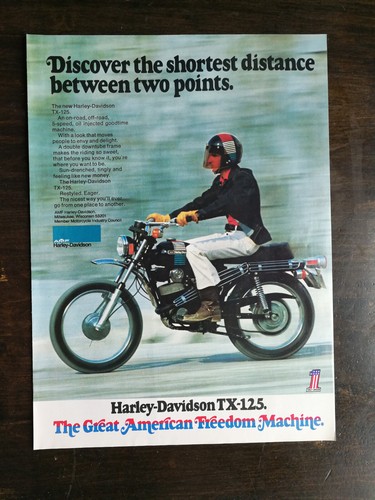 Vintage 1973 harley davidson - vintage,
