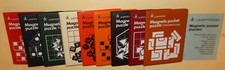 COLLECTION OF RARE VINTAGE LEAPFROG MAGNETIC POCKET PUZZLES - FREEPOST
