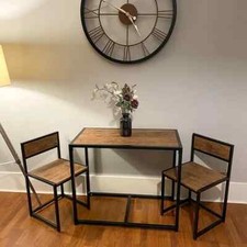 Small dining table chairs - table,