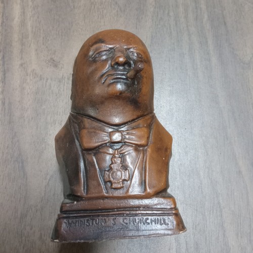Vintage winston churchill bust - vintage,