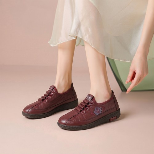 Leather comfort slip on - leather,