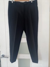 Papaya Smart Black Trousers Size 14 Brand New
