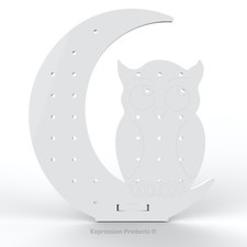 Owl shaped Stud Earring Holder