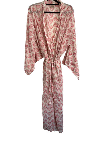 Nayika pink block - block, cotton