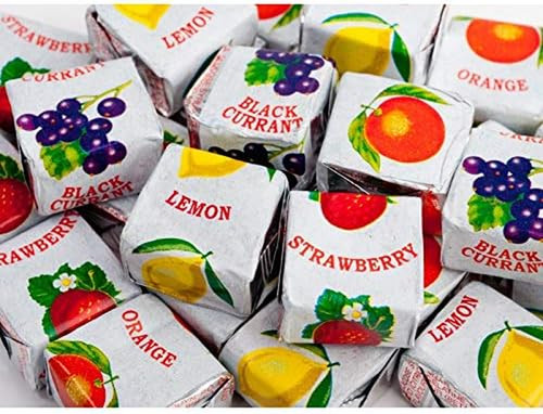 Fruit caramels retro - fruit,