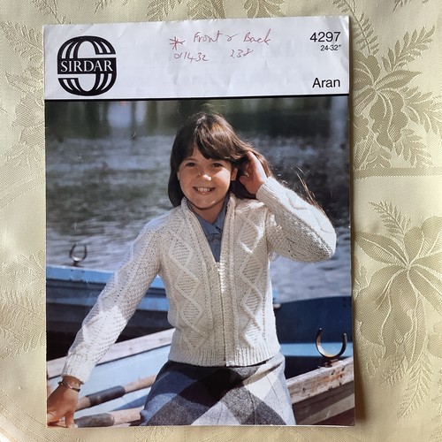 Sirdar knitting pattern 4297
