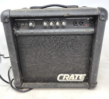 Crate BX-15W Practuce Electric Guitar Amplifier Amp Tested And Working