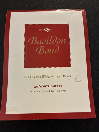 Basildon bond writing paper - bond,