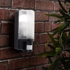 Outside Wall Light PIR Motion Detection E27 LED Security Bulkhead Garden Light