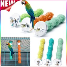 1x Caged Bird Calcium Trimming Perch Beak/Claw Cockatiel Parakeet Conure Parrot