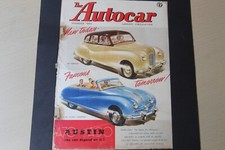 Original 1948 magazine advert: AUSTIN A70 HAMPSHIRE & A90 frame-ready wall-art 