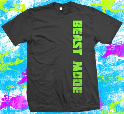 Beast mode shirt gym - beast, t