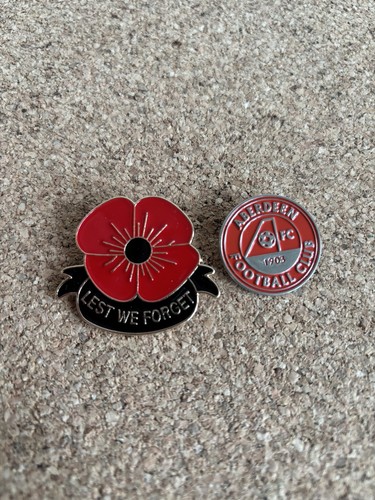 Aberdeen metal enamel pin - aberdeen,