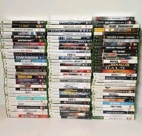 Video game job lot - x,