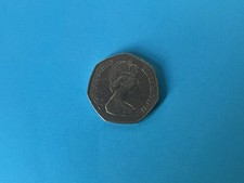 1980 Elizabeth II 50p Coin