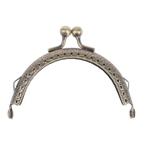 Metal purse frame 5cm - metal, 8.5cm