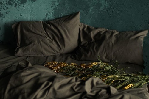 Mixture luxury linen and - of,