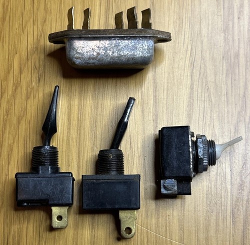 Vintage retro toggle - retro, switches