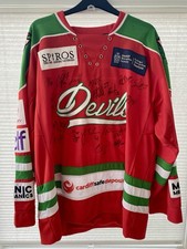 Cardiff Devils Ice Hockey Jersey - Team Signed