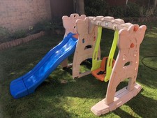 Grow'n up slide Play Centre with swing