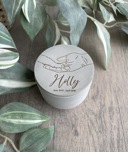 Personalised cat urn - personalised, /