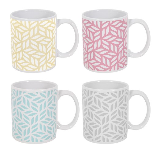 Set leaf botanical themed - of, 4