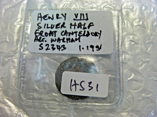 Henry v111 half groat - ,