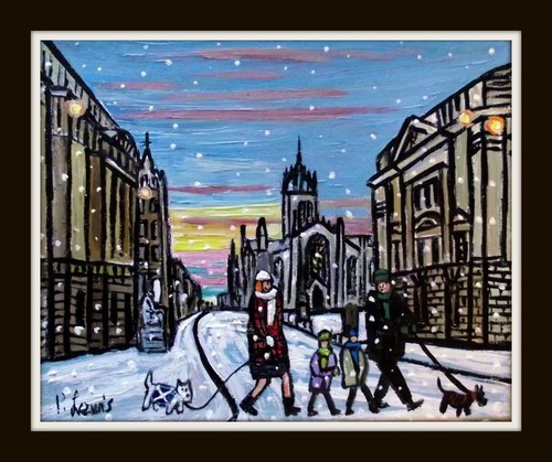 Original northern art oil - northern,