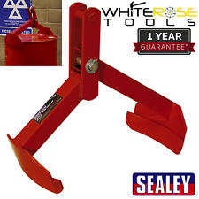 Sealey Drum Grab 350kg Capacity Lifting Handling Steel Overhead Hoist