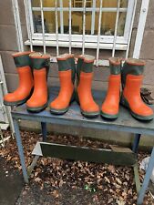 Lumberjack III By EPM Safety Chainsaw Boots Wellies In Good Used Condition