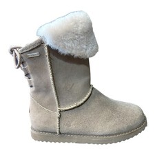 EMU AUSTRALIA Birdwood Sheepskin Boots UK 3 Waterproof Suede Mushroom