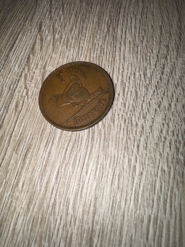 1942 ireland one penny coin - 1d,