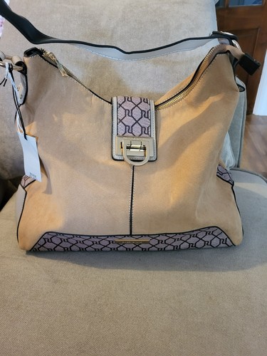 River island beige faux - river, suede