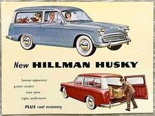 Hillman Husky brochure c1958 -