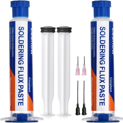 Solder flux paste sets - flux, paste,