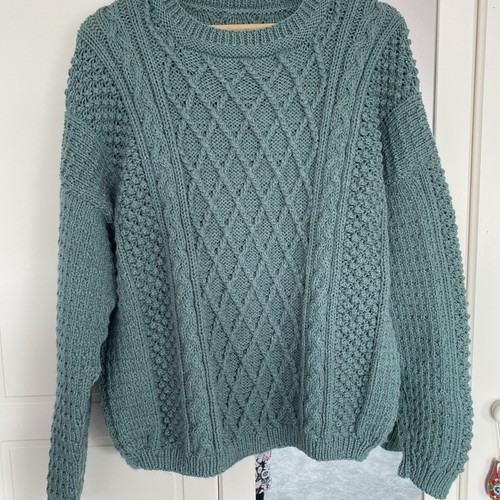 Ladies aran sweater - aran,