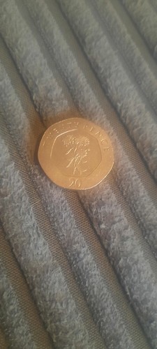 2015 rare 20p coin candytuft - 20p,
