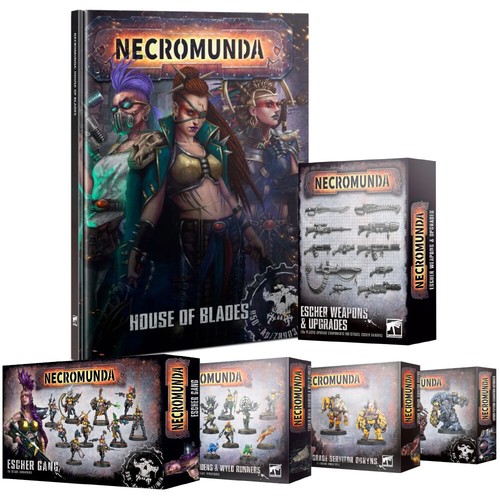 Necromunda escher gang kits - necromunda,