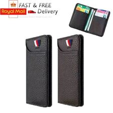 Slim Minimalist Pu Leather Men