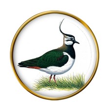 Lapwing Lapel Pin Badge