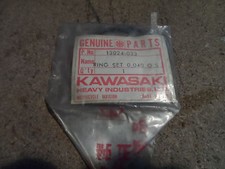 KAWASAKI GENUINE B8 125 PISTON RINGS 0.40 1.0 O/S VINTAGE 13024-023 NOS 