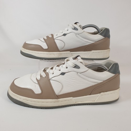 Reiss trainers leather mens - leather,