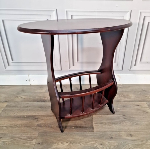 Vintage magazine rack table - vintage,