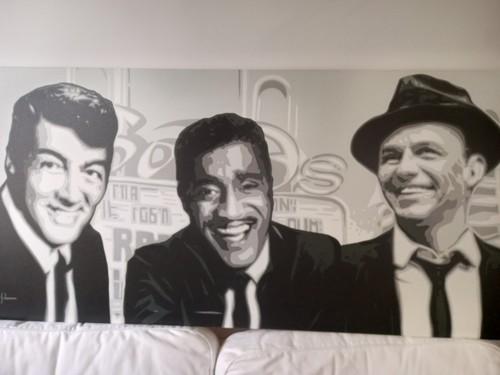 Rat pack print - pack,