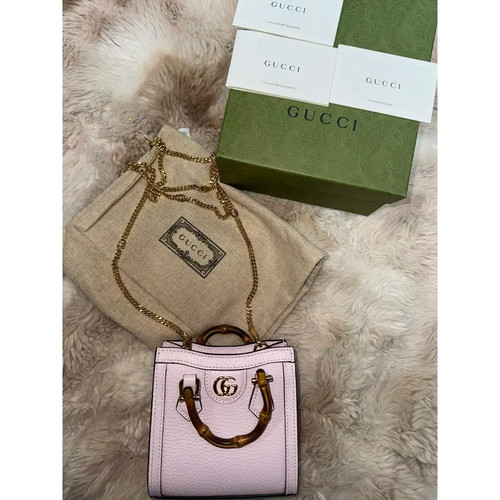 Gucci diana bamboo leather - diana,
