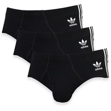 3-Pack Adidas Originals Men's Comfort Flex Cotton Briefs  s. L 4A1M50 RRP £29.99