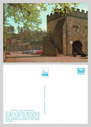 Postcard blanchland village - postcard,